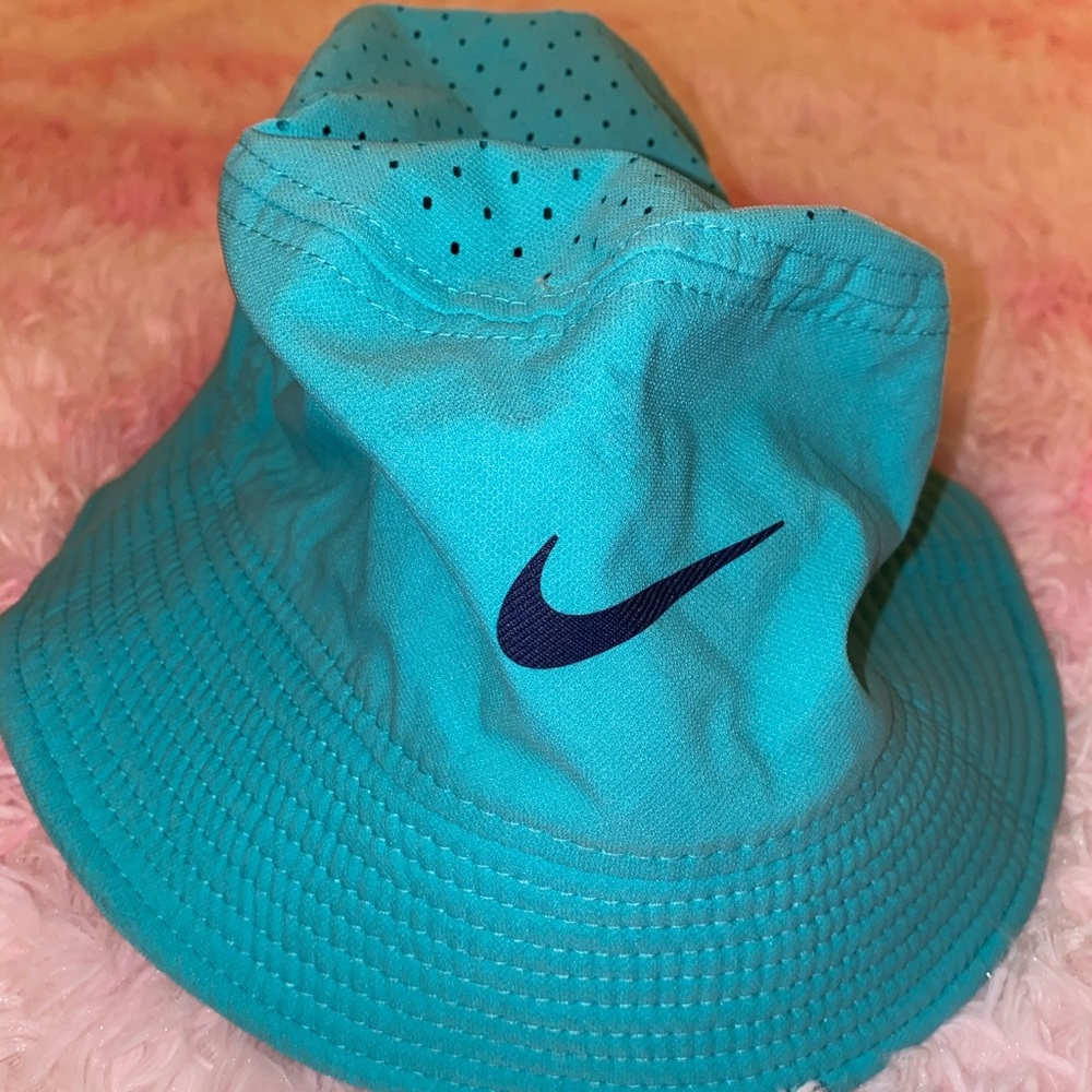 Turquoise Nike Dri-Fit Bucket Hat